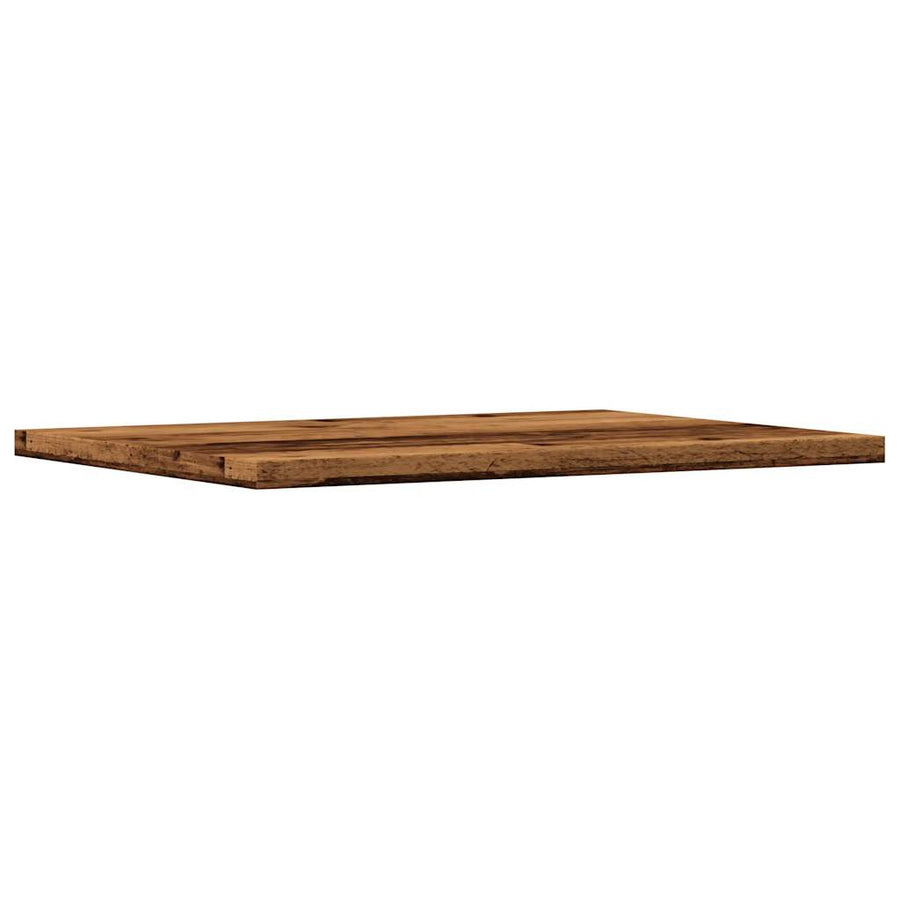 Wandschappen 4 st 40x30x1,5 cm bewerkt hout oud houtkleurig