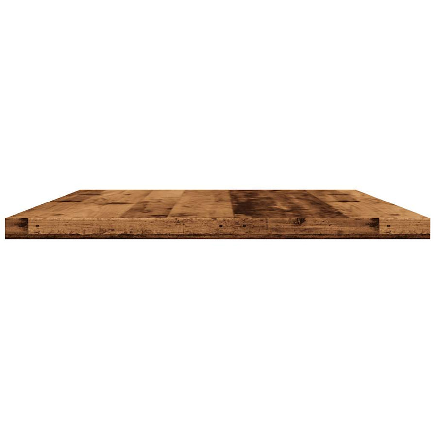 Wandschappen 4 st 40x30x1,5 cm bewerkt hout oud houtkleurig
