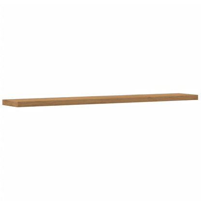 Wandschappen 4 st 60x10x1,5 cm bewerkt hout artisanaal eiken