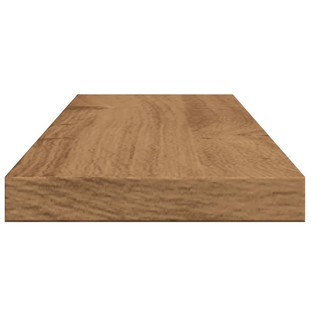 Wandschappen 4 st 60x10x1,5 cm bewerkt hout artisanaal eiken