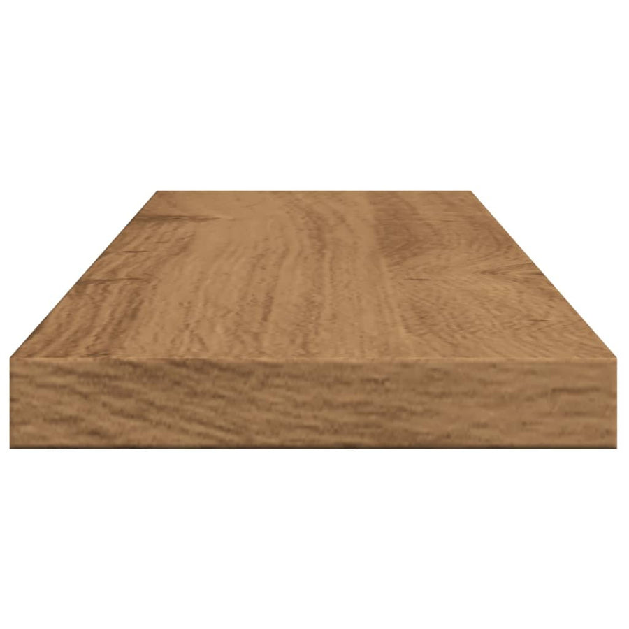 Wandschappen 4 st 60x10x1,5 cm bewerkt hout artisanaal eiken