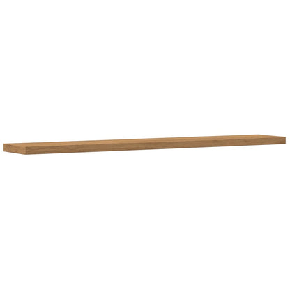 Wandschappen 4 st 60x20x1,5 cm bewerkt hout artisanaal eiken