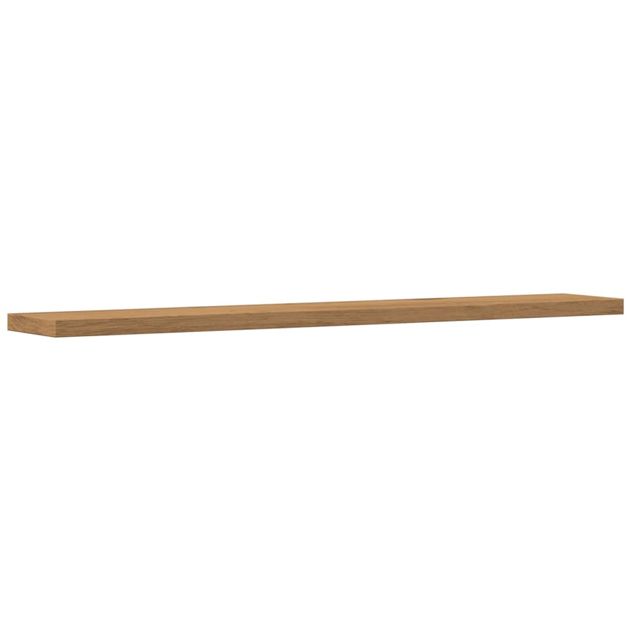 Wandschappen 4 st 60x20x1,5 cm bewerkt hout artisanaal eiken