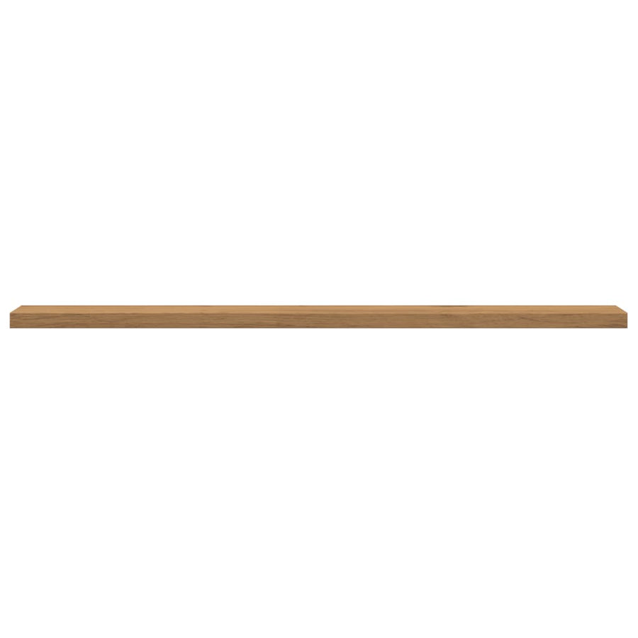 Wandschappen 4 st 60x20x1,5 cm bewerkt hout artisanaal eiken