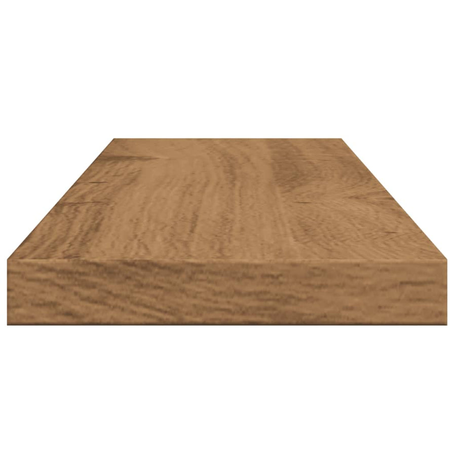 Wandschappen 4 st 60x20x1,5 cm bewerkt hout artisanaal eiken