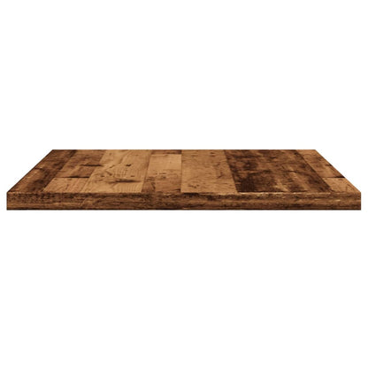 Wandschappen 4 st 60x30x1,5 cm bewerkt hout oud houtkleurig