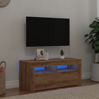 Tv-meubel 90x35x40 cm bewerkt hout