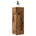 Tv-meubel 30,5x30x90 cm bewerkt hout oud houtkleurig (2 stuks)