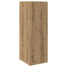 Tv-meubel 30,5x30x90 cm bewerkt hout artisanaal eikenkleurig