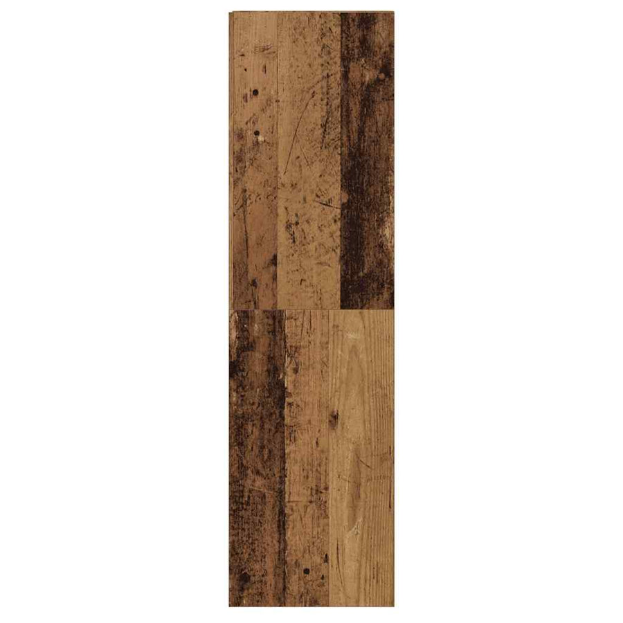 Tv-meubel 30,5x30x110 cm bewerkt hout oud houtkleurig