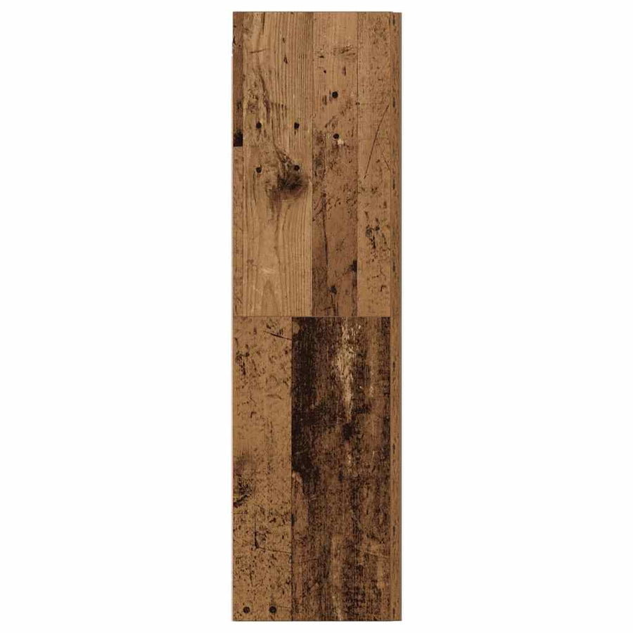 Tv-meubel 30,5x30x110 cm bewerkt hout oud houtkleurig