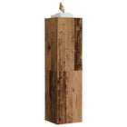 Tv-meubel 110x30x30 cm bewerkt hout oud houtkleurig