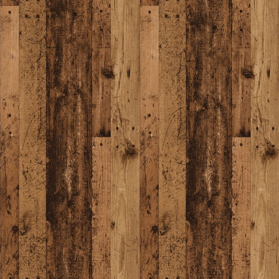 Salontafel 100x49,5x31 cm bewerkt hout oud houtkleurig