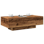 Coffee table 100x49.5x31 cm distressed wood antique wood-coloured