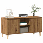 Tv-meubel 102x35x50 cm bewerkt hout eikenkleur
