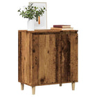 Sideboard 60x35x70 cm carved wood antique wood-coloured