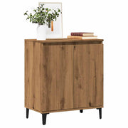 Sideboard 60x35x70 cm treated wood artisanal oak color