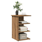 Dressoir 35x35x55 cm bewerkt hout eikenkleur