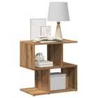 Nachtkastjes 2 st 50x30x51,5 cm bewerkt hout eiken