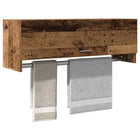 Wardrobe 100x32.5x35 cm engineered wood old wood-colored