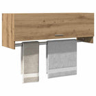 Wardrobe 100x32.5x35 cm engineered wood artisan oak