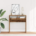 Console table 78x30x80 cm carved wood antique wood colored