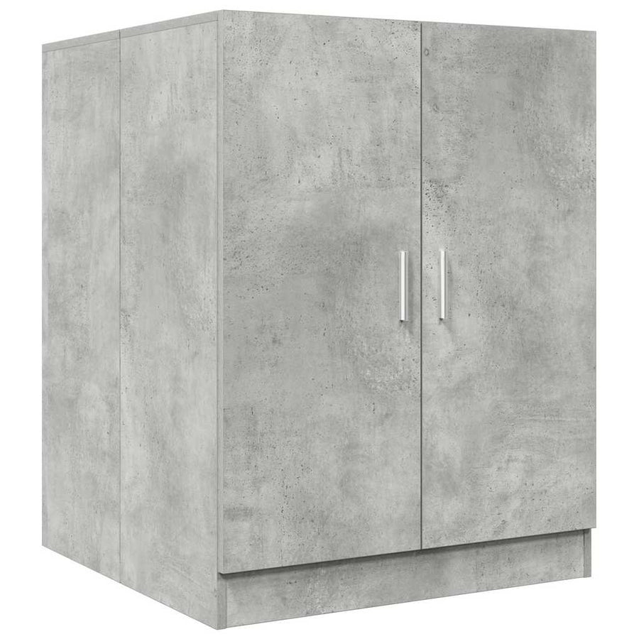 Wasmachinekast 70,5x71,5x91,5 cm betongrijs