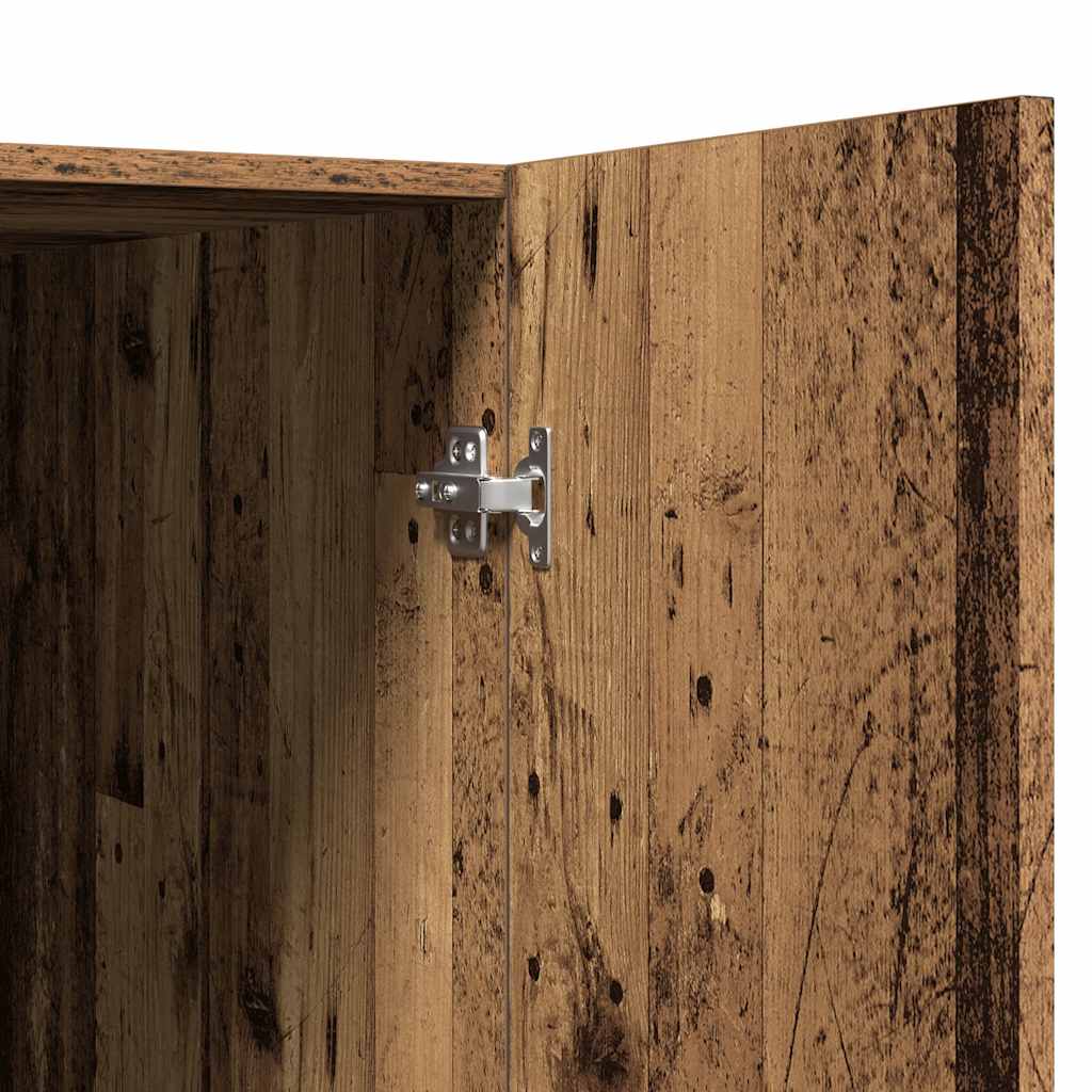 Wasmachinekast 70,5x71,5x91,5 cm oud houtkleurig
