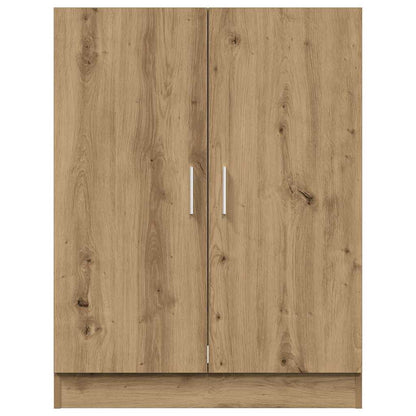 Wasmachinekast 70,5x71,5x91,5 cm artisanaal eikenkleurig