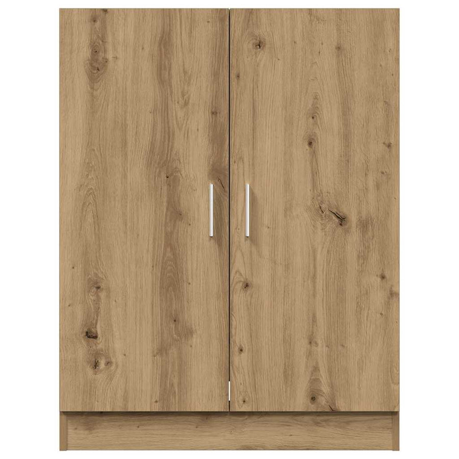 Wasmachinekast 70,5x71,5x91,5 cm artisanaal eikenkleurig