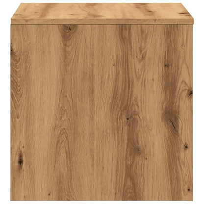 Bijzettafels 3 st bewerkt hout artisanaal eikenkleur