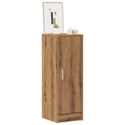 Schoenenkast 32x35x92 cm bewerkt hout eikenkleur