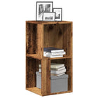 Corner cabinet 33x33x67 cm treated wood old wood color