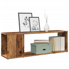 Tv-meubel 100x24x32 cm bewerkt hout oud houtkleurig