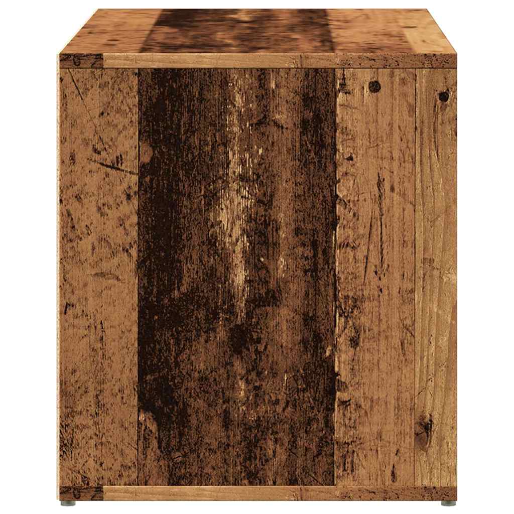 vidaXL Halbankje 115x30x40 cm hout bruin | Leen Bakker