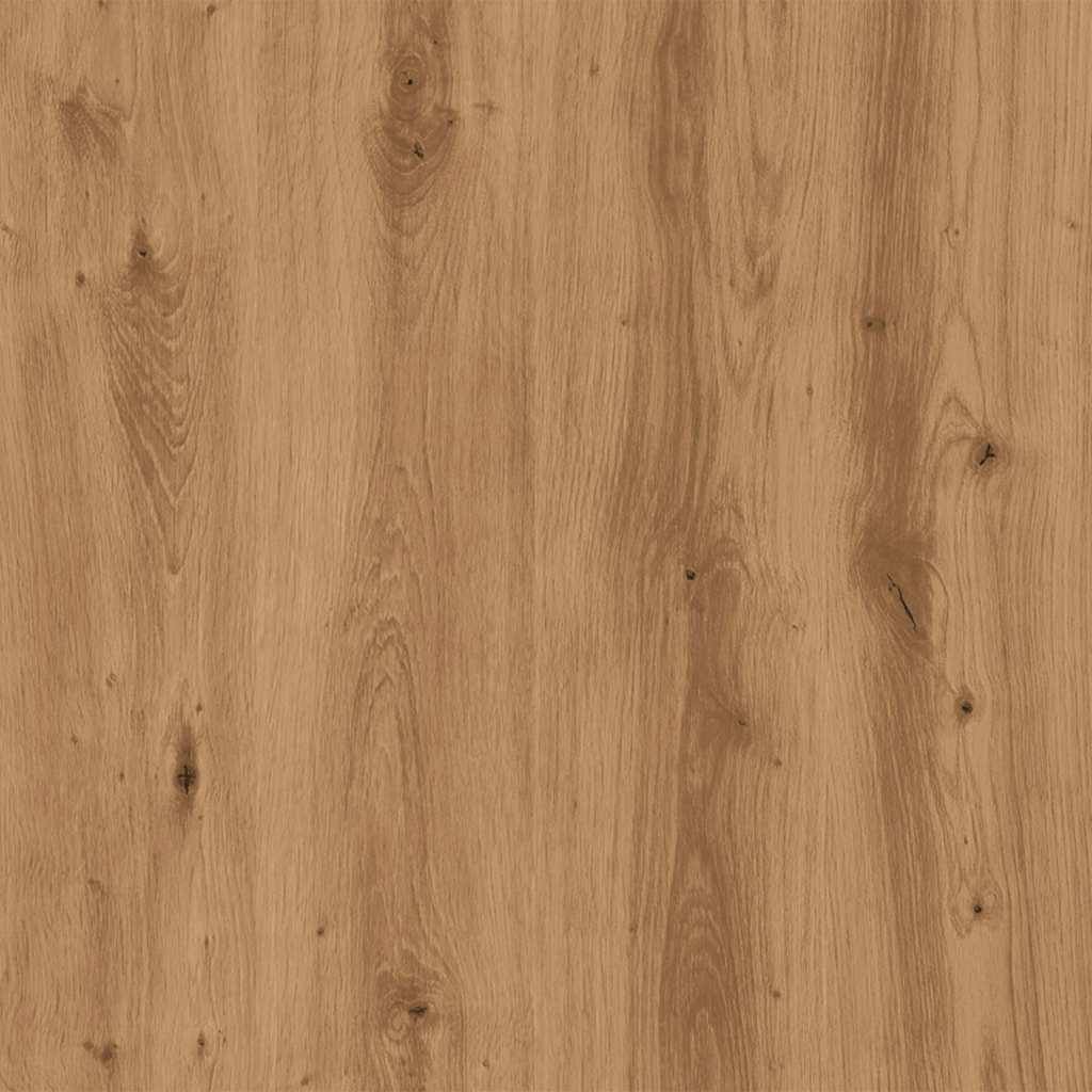 Schoenenbankje 60x30x45 cm bewerkt hout artisanaal eikenkleur
