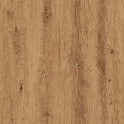 Schoenenbankje 60x30x45 cm bewerkt hout artisanaal eikenkleur