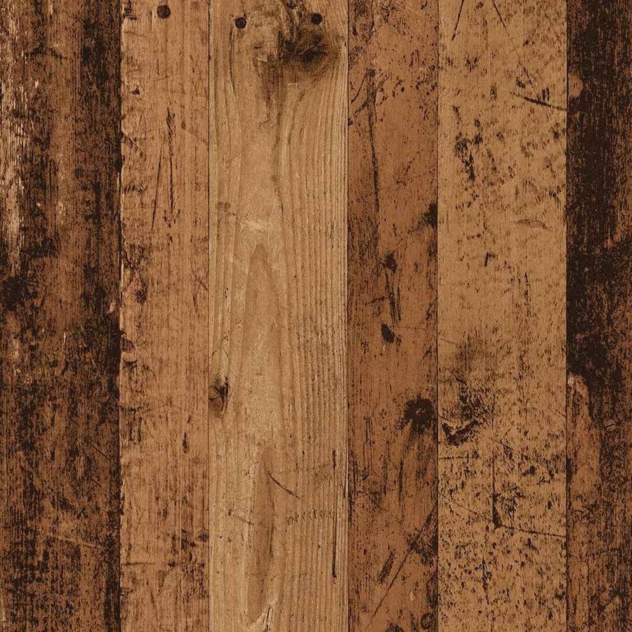 Bartafel met opbergrek 102x50x103,5 cm oud houtkleurig