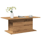 Salontafel 102x55,5x40 cm bewerkt hout eikenkleur