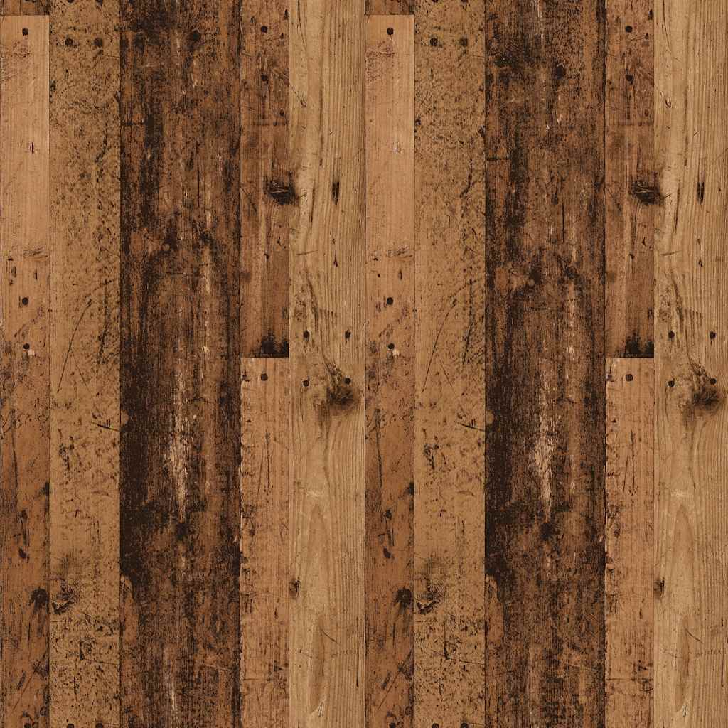 Salontafel 55,5x55,5x40 cm bewerkt hout oud houtkleurig