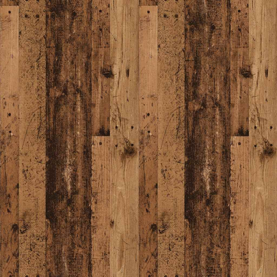 Salontafel 55,5x55,5x40 cm bewerkt hout oud houtkleurig