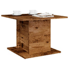 Salontafel 55,5x55,5x40 cm bewerkt hout