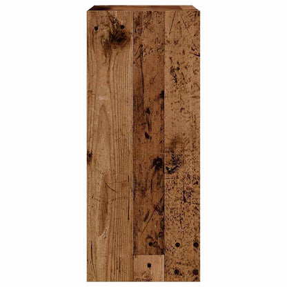 Boekenkast / kamerscherm 40x30x72 cm oud houtkleurig
