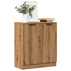 Sideboard 60x30x70 cm engineered wood artisanal oak effect