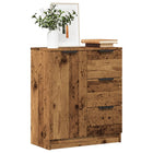 Sideboard 60x30x70 cm carved wood antique look