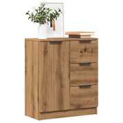 Sideboard 60x30x70 cm engineered wood artisan oak