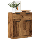 Sideboard 60x30x70 cm carved wood antique look