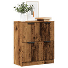 Sideboard 60x30x70 cm carved wood antique look