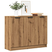 Dressoir 90,5x30x70 cm bewerkt hout eikenkleur