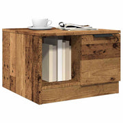 Salontafel 50x50x36 cm bewerkt hout